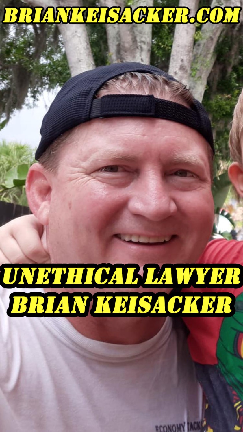 No Scruples Lawyer Brian Keisacker