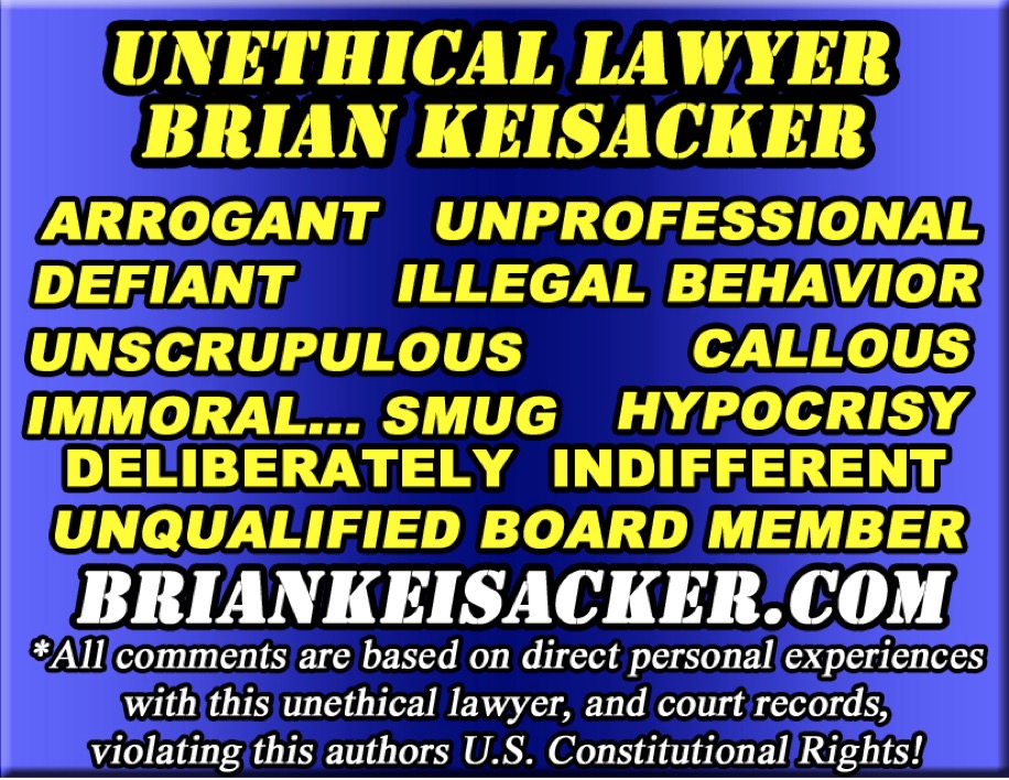 Brian Keisacker went to law school for what?