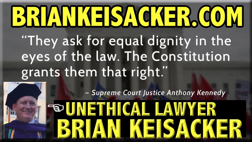 WHAT THE HELL 666 IS LAWYER BRIAN KEISACKER 666